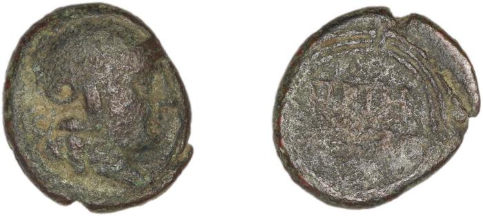 Priene Regling 1927 P, реверс, bm