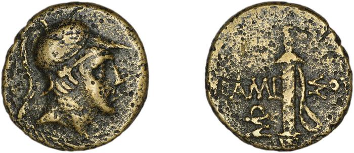 Amisus Waddington 1925 29, реверс, bm