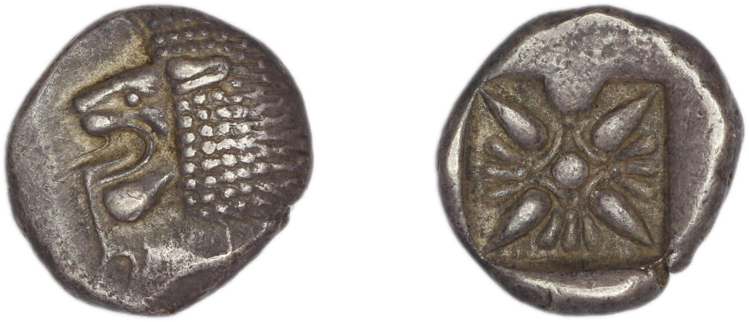Miletus Babelon 1907 429, аверс, bm