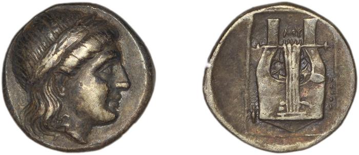 Mytilene Babelon 1910 2243-50, реверс, bm
