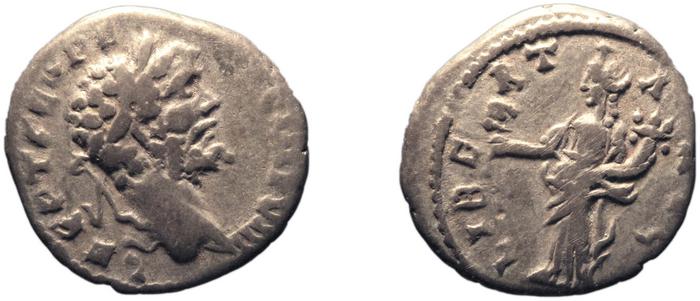 RIC IV Septimius Severus 482, реверс, bm