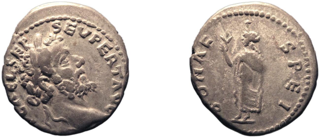 RIC IV Septimius Severus 351A, аверс, bm