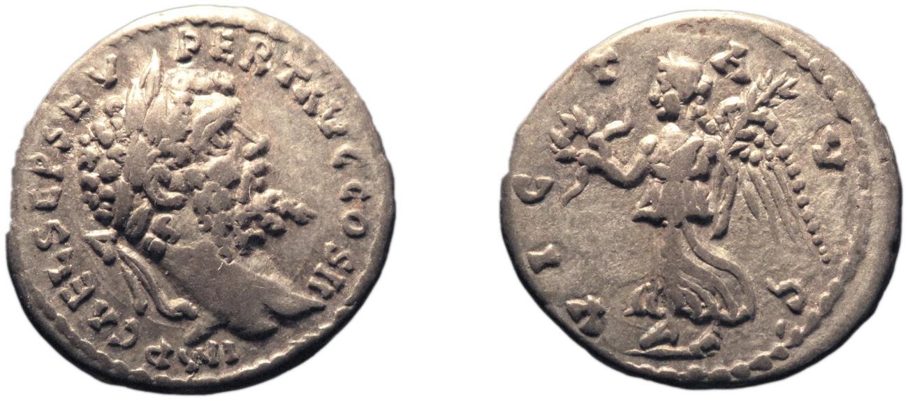 RIC IV Septimius Severus 424, аверс, bm
