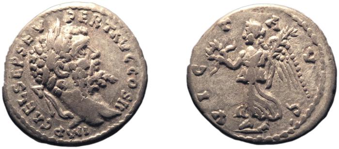 RIC IV Septimius Severus 424, реверс, bm