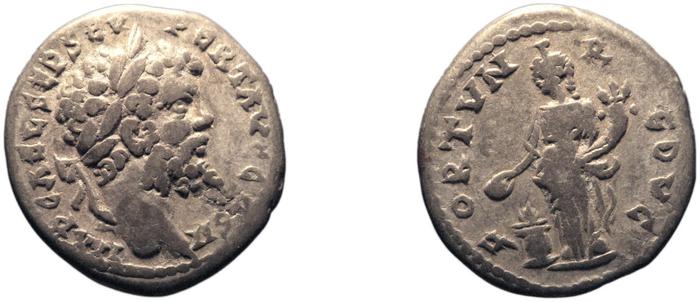 RIC IV Septimius Severus 385, реверс, bm