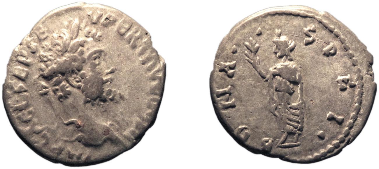 RIC IV Septimius Severus 365, аверс, bm