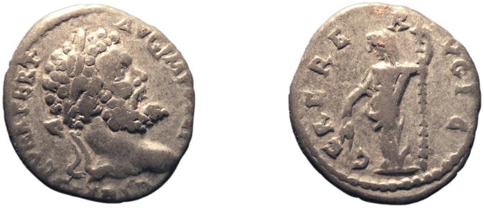 RIC IV Septimius Severus 475, реверс, bm