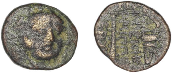 Erythrae Kinns 1980 Period IV, AE 11, реверс, Британский музей