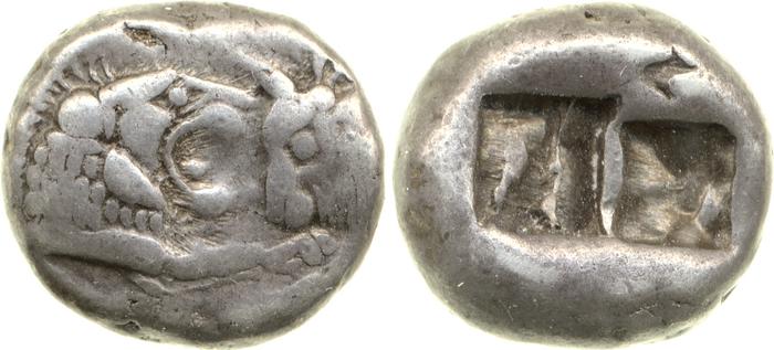 Sardis Carradice 1987 Croeseid A heavy, реверс, bm