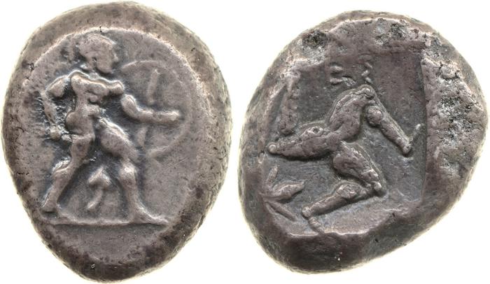 Aspendus Babelon 1907 855-67, реверс, bm