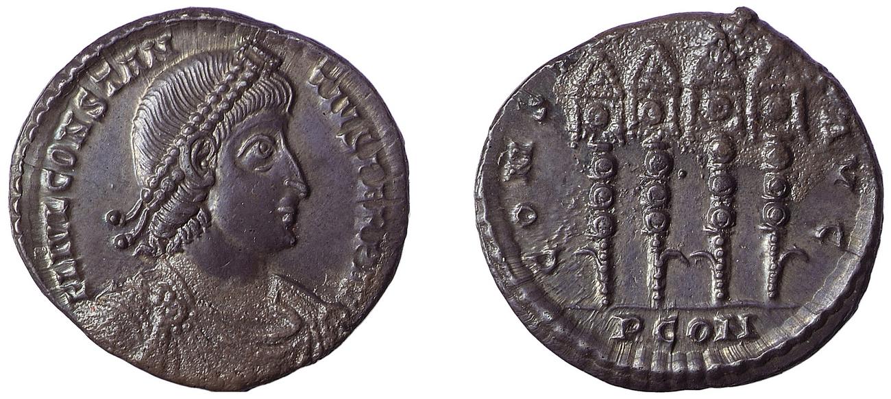 аверс RIC VIII Arelate 243
