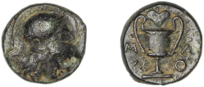 Methymna Franke 1975 22, реверс, bm