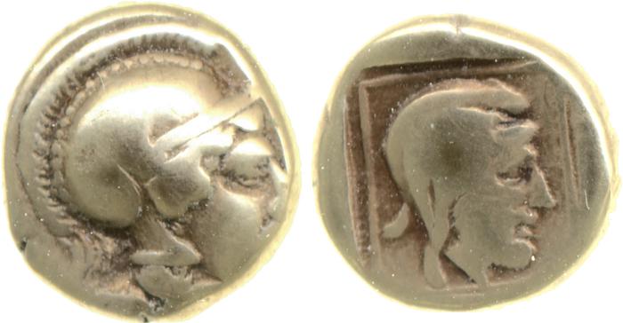 Mytilene Bodenstedt 1981 Series 4.71, реверс, Британский музей