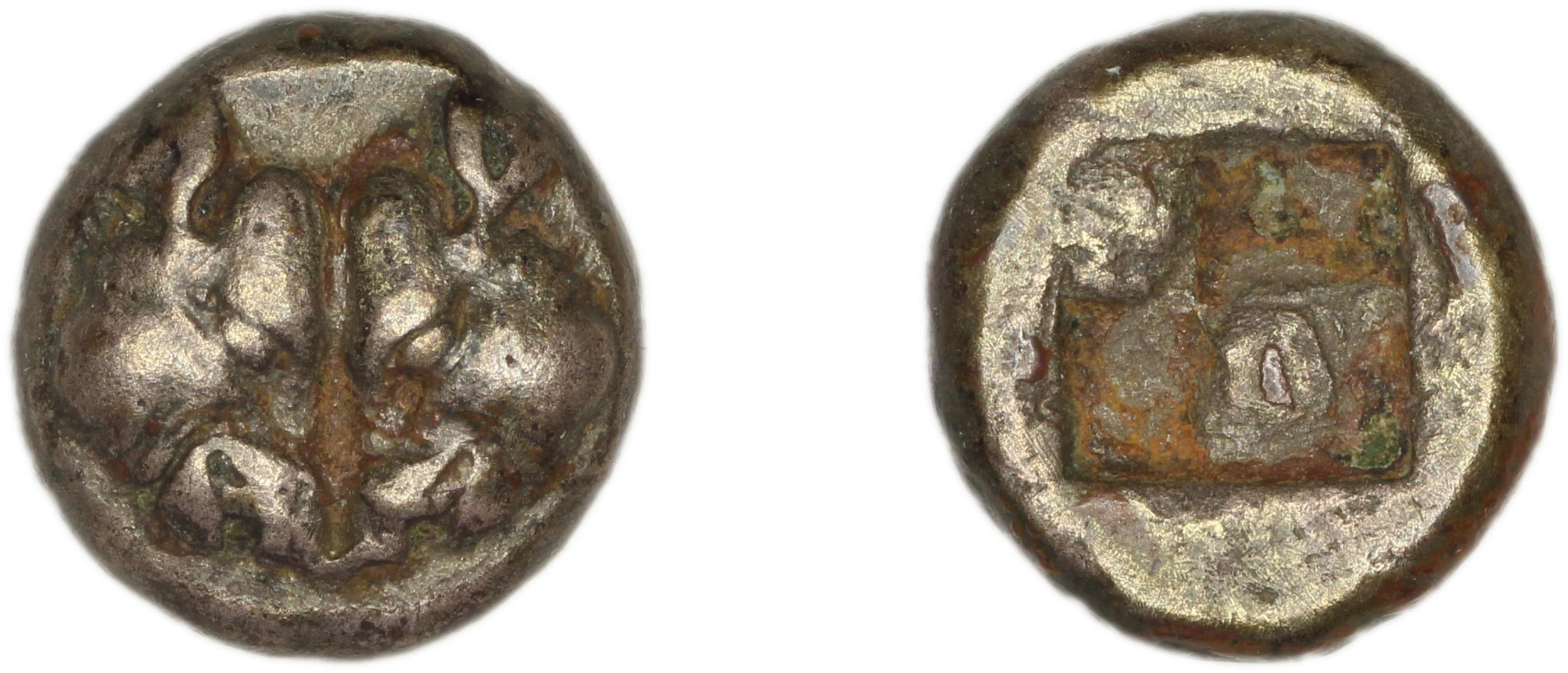 Lesbos Babelon 1907 556-71, аверс, bm