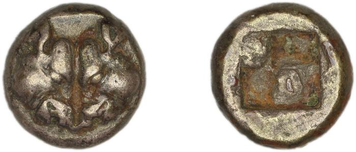 Lesbos Babelon 1907 556-71, реверс, bm
