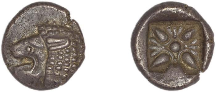Miletus Babelon 1907 429, реверс, bm