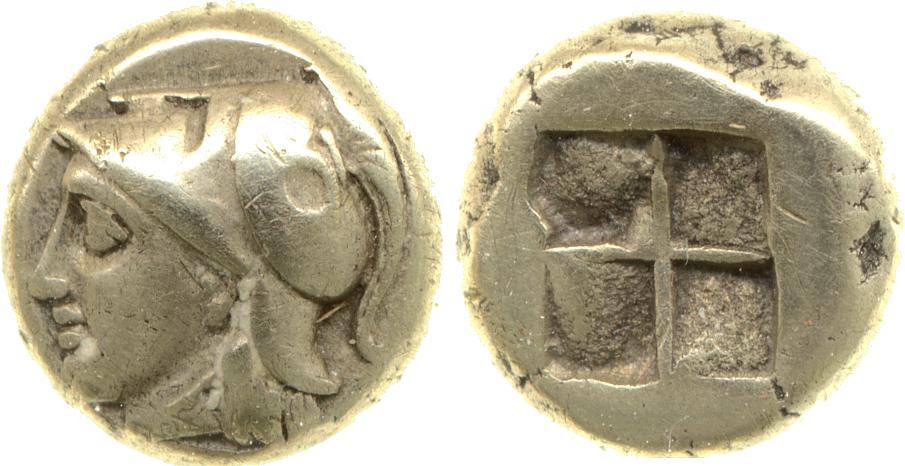 Phocaea Bodenstedt 1981 Series 4.111, аверс, Британский музей