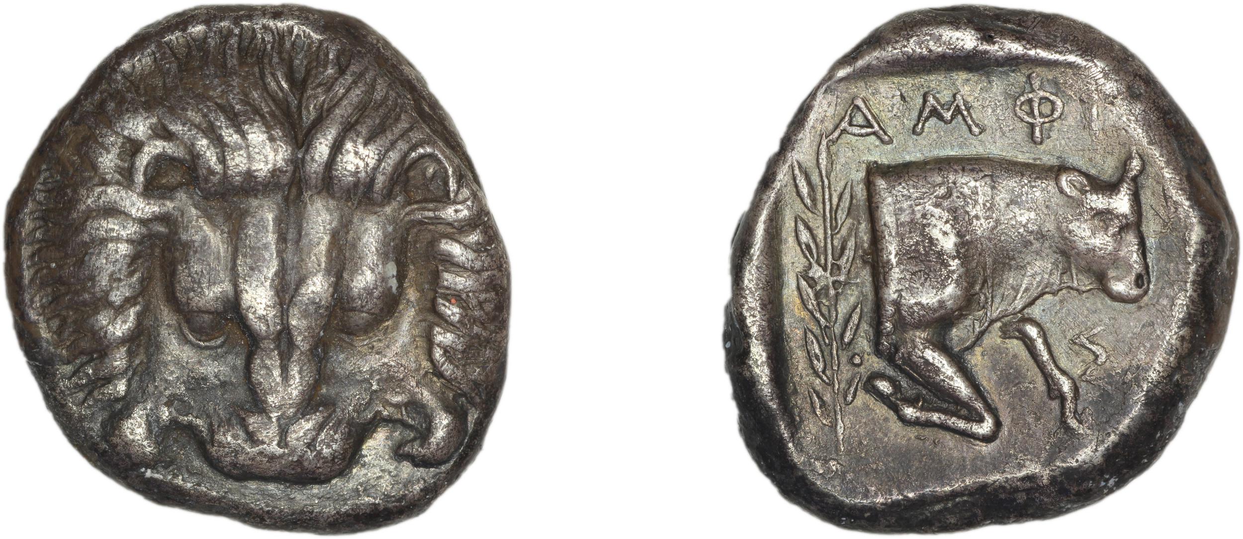 Samos Barron 1966 Class X tetradrachms, аверс, bm