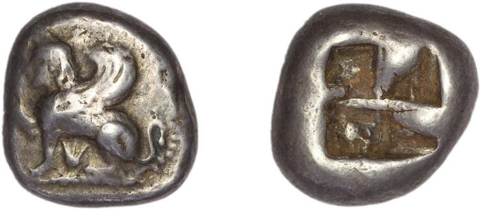 Chios Hardwick 1991 Chian 525-494, реверс, Британский музей