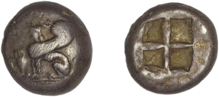 Chios Hardwick 1991 Chian 480-435, реверс, Британский музей