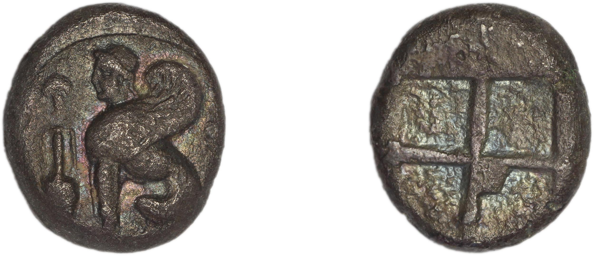 Chios Hardwick 1991 Chian 410-380 ar, аверс, Британский музей