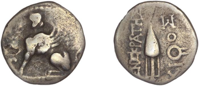 Chios Lagos 1998 Cistophoric drachms, реверс, bm