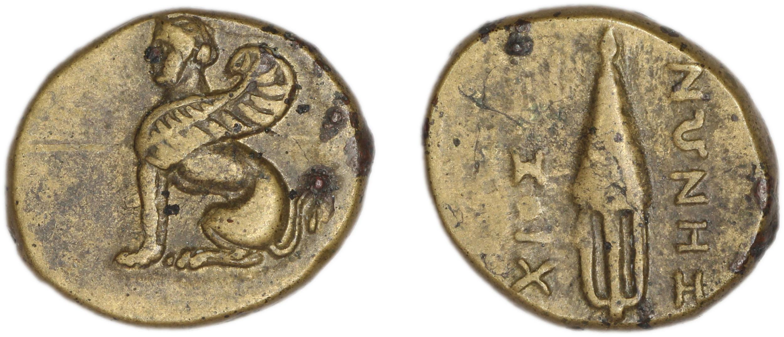 Chios Hardwick 1991 Bronze 375-350, аверс, bm