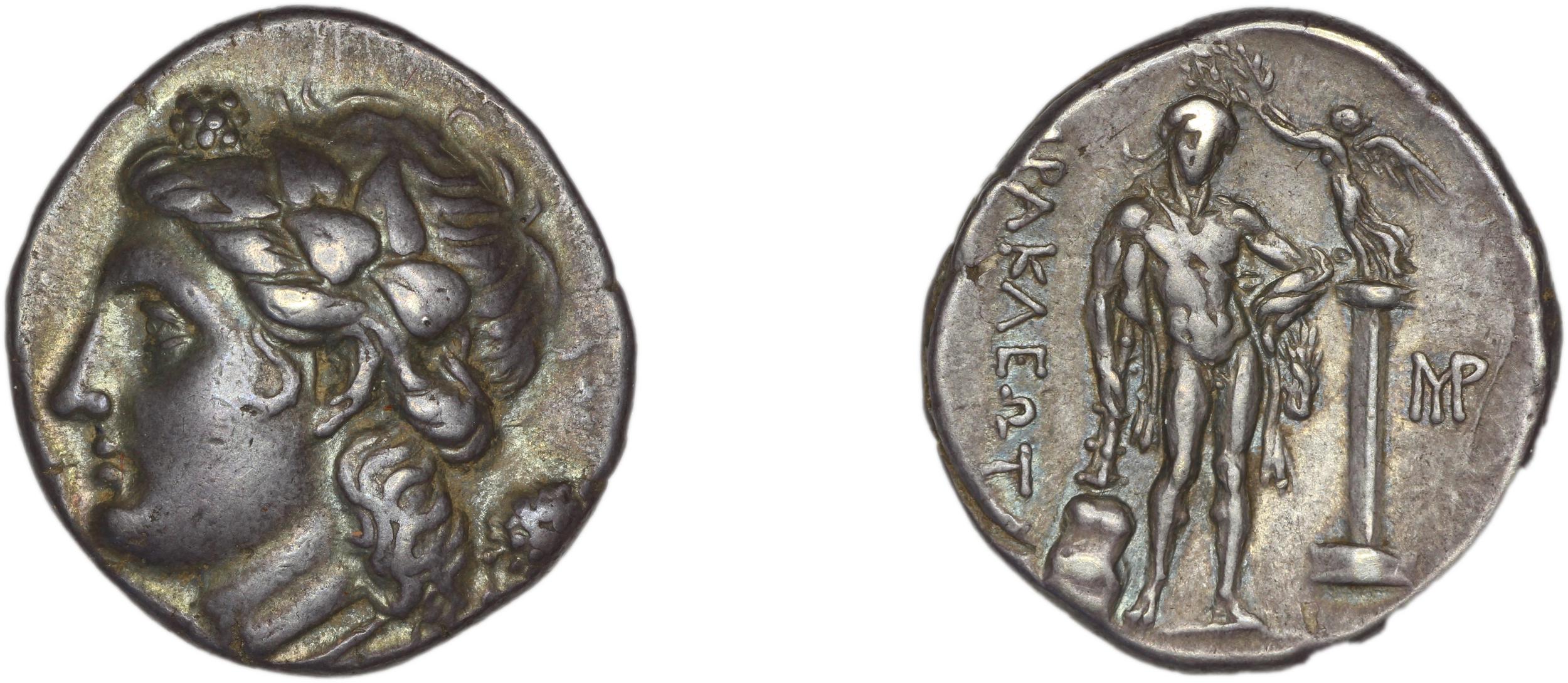 аверс Arsinoe II Heracleia Pontica Waddington 1908 43