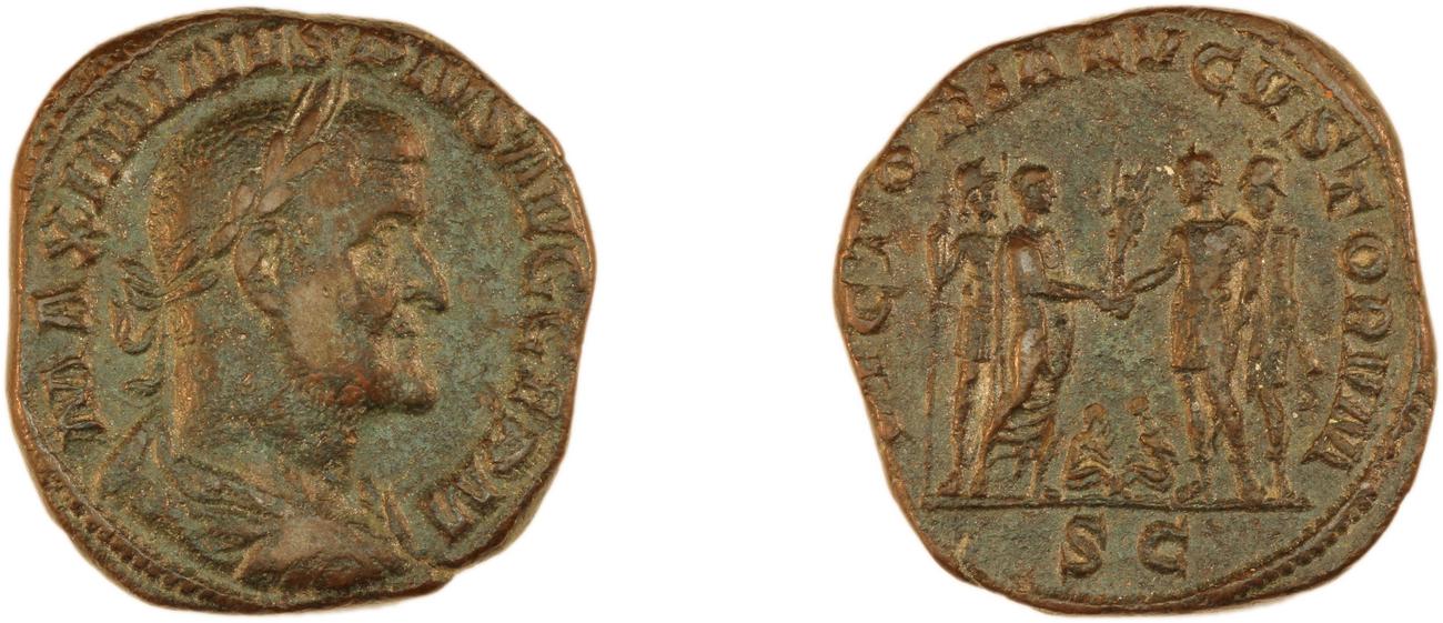 аверс RIC IV Maximinus Thrax 89