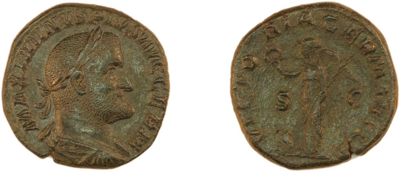 аверс RIC IV Maximinus Thrax 90