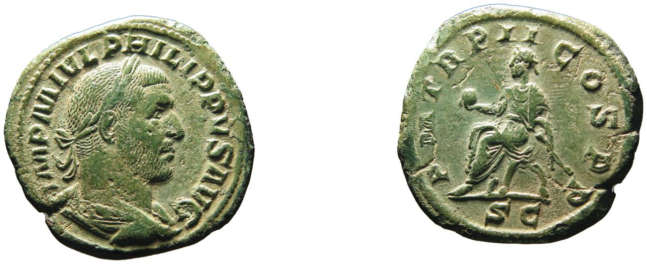 RIC IV Philip I 148A, аверс, bm