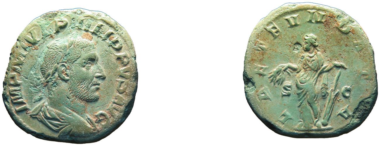 obverse RIC IV Philip I 175A
