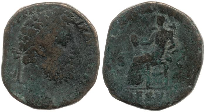RIC III Commodus 545, реверс, Британский музей