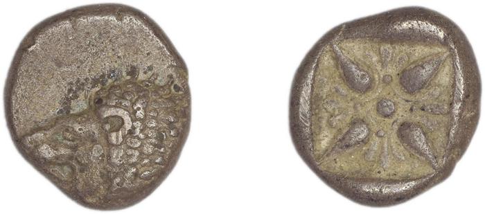 Miletus Babelon 1907 429, реверс, bm