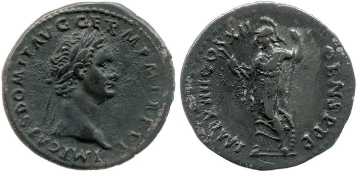 реверс RIC II, Part 1 (second edition) Domitian 458