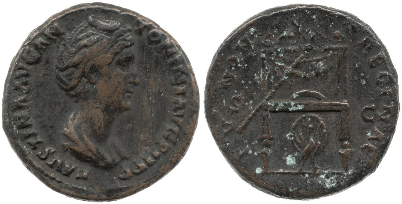 obverse RIC III Antoninus Pius 1092