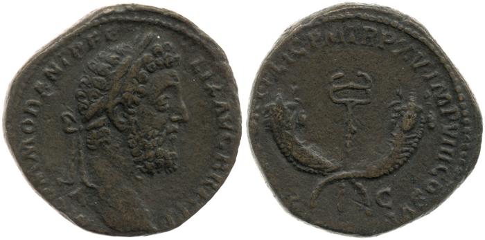 RIC III Commodus 566, реверс, bm