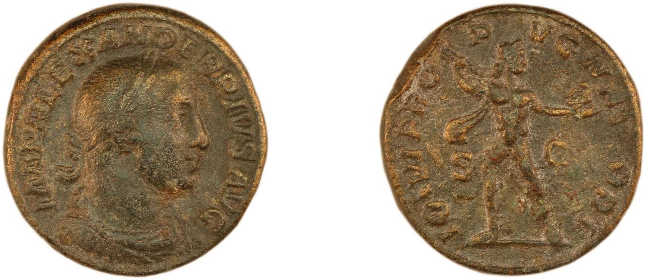 RIC IV Severus Alexander 633, аверс, Британский музей