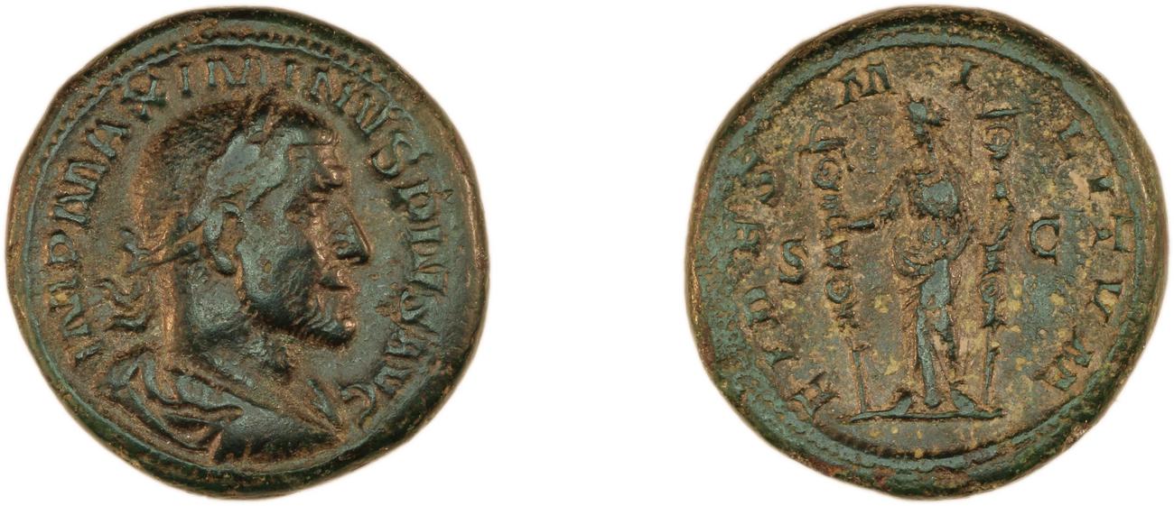 аверс RIC IV Maximinus Thrax 45