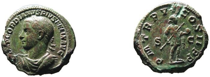 reverse RIC IV Gordian III 308Ab