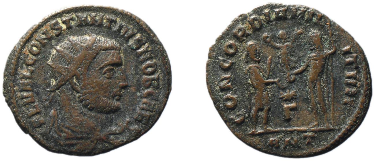 RIC VI Antioch 61a, аверс, bm