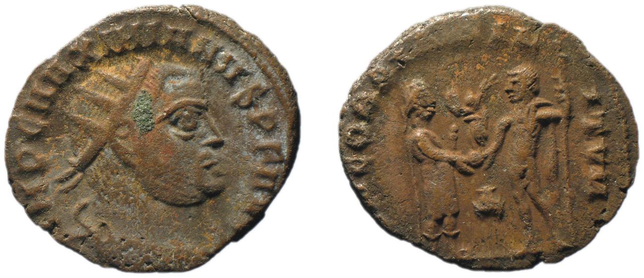 RIC VI Alexandria 46b, аверс, bm