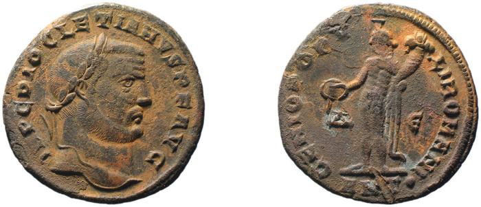 RIC VI Antioch 58a, реверс, bm