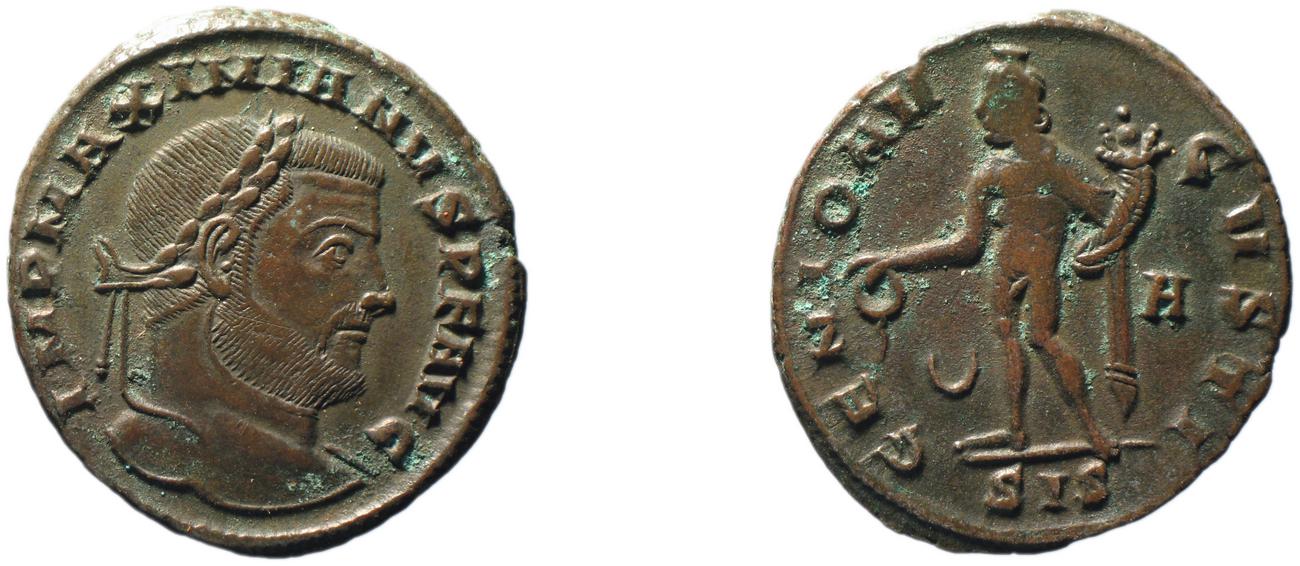 RIC VI Siscia 207a, аверс, bm