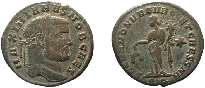 RIC VI Rome 104b, реверс, bm
