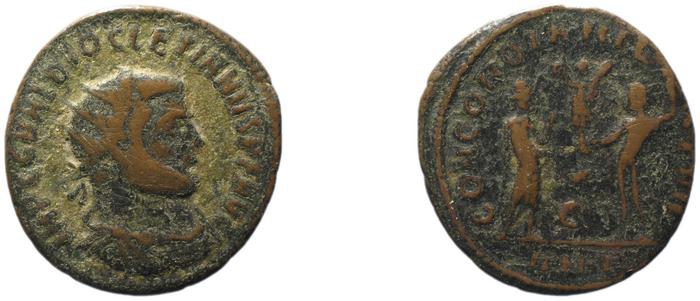 RIC VI Antioch 60a, реверс, bm