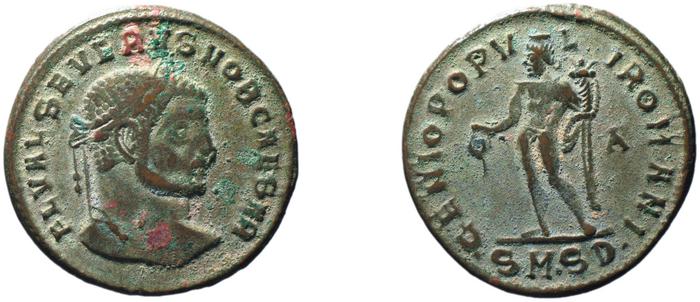 RIC VI Serdica 13a, реверс, bm