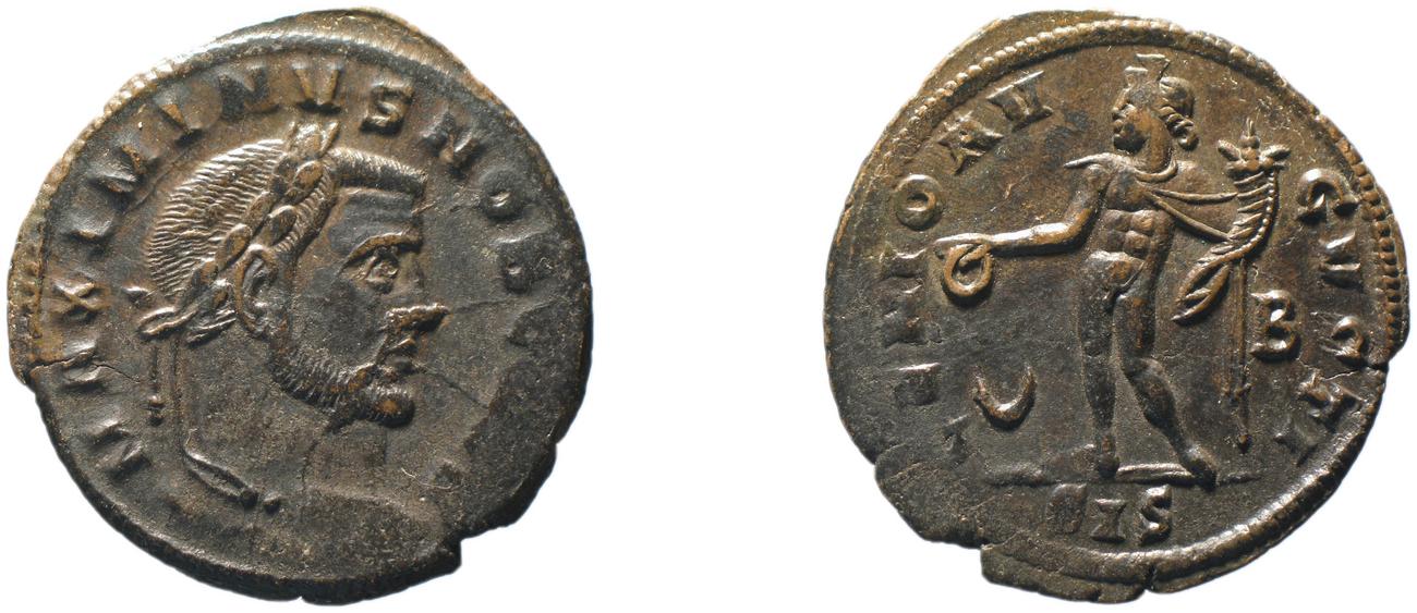 RIC VI Siscia 199, аверс, bm