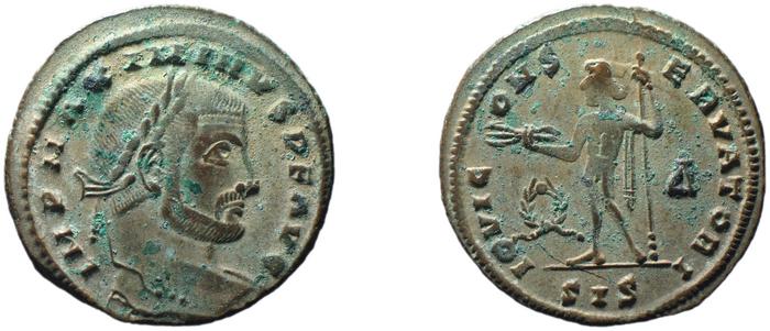 RIC VI Siscia 227b, реверс, bm