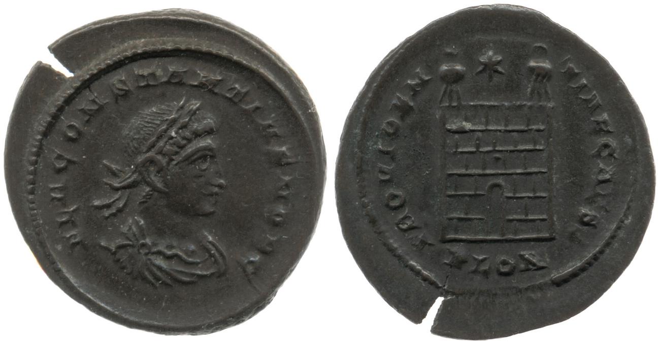 RIC VII Londinium 297, аверс, Британский музей